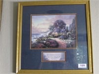 Thomas Kincade Accent Print, A New Day Dawning