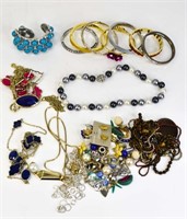 Costume Jewelry Grouping