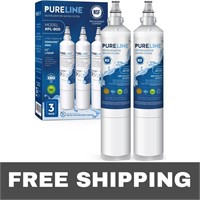Qty 2 Pureline Refrigerator Filter Replacement
