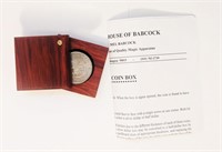 Pivot-Lid Coin Box - Babcock