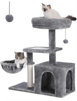 CAT TOWER FOR INDOOR CATS WITH LARGE CAT CONDO