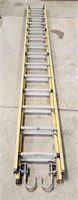 F2 fiberglass Extension ladder 24'