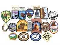 16 Nat'l Parks, Forestry Souvenir Patches +