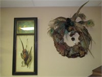 (2) Framed Prints "Pheasants" & "Hare and French