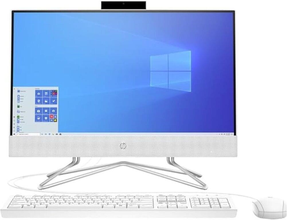 Hp 2023 21.5" Aio Desktop 12gb Ram 512gb Ssd White