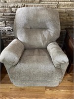 Light Grey Reclining Chair