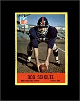 1967 Philadelphia #129 Bob Scholtz EX to EX-MT+