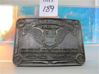 NRA Freedom Belt Buckle