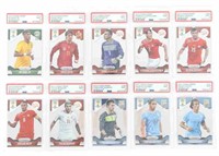 2014 PANINI PRIZM SOCCER WORLD CUP CARDS PSA GRADE