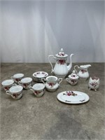 Ceramic Flower China Dish Set