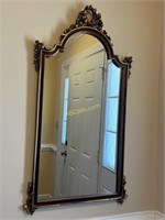 Ornate Gold Framed Foyer Mirror,