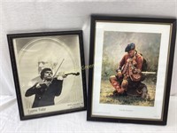 2 Violin Theme Wall Hangings