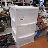 3 SECTION STORAGE CABINET