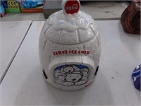 Coke Igloo cookie jar