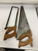 2 Saws   NOT SHIPPABLE