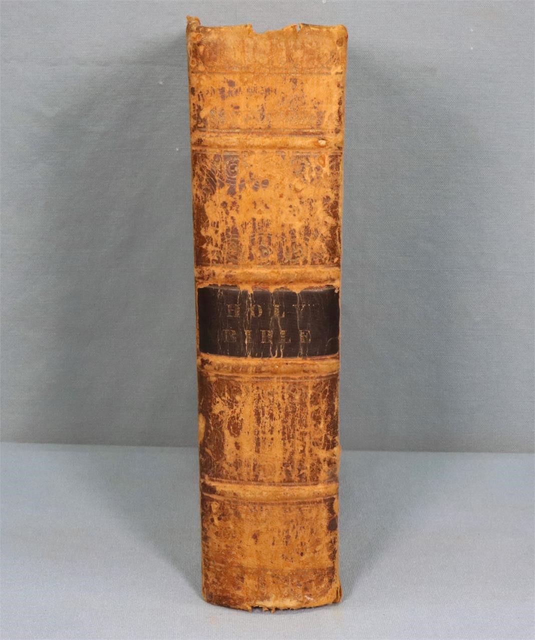 1841 Leather-Bound Holy Bible