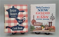 2 Vintage Cook Books: Better Homes & Betty Crocker