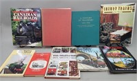 Train & Railroad Book Collection (9)