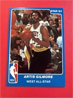 1983 Star Artis Gilmore All-Star Card