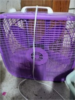 Purple box fan