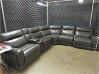 6 PIECE LEATHER COUCH SET