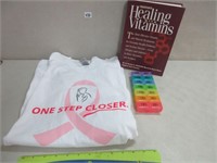 NEW BREAST CANCER TSHIRT SIZE XL, + MORE