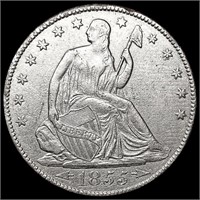 1855-O Seated Liberty Half Dollar CLOSELY