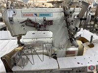 SEW MACH MAQ COSER, Head, motor and table PEGASUS