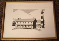 Ron Harris Lighthouse Print - Signed #143/500