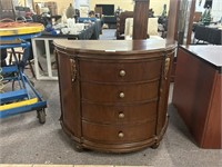 Half Round Chest Of Drawers, Good Condition