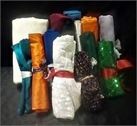 Lot of material remnants - various sizes & colors