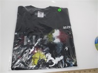 KISS Alive 100% cotton T-shirt, M, pre-shrunk