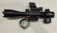 Pinty Rifle Scope Red Dot Laser Combo