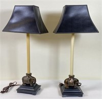 CONTEMPORARY ELEPHANT TABLE LAMPS