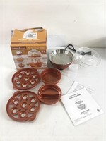 Copper Chef perfect egg maker

One egg tray is