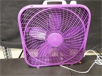 Lasko purple fan..small crack in center but works