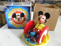 Vintage Mickey Mouse Krazy Kar Battery Toy In box