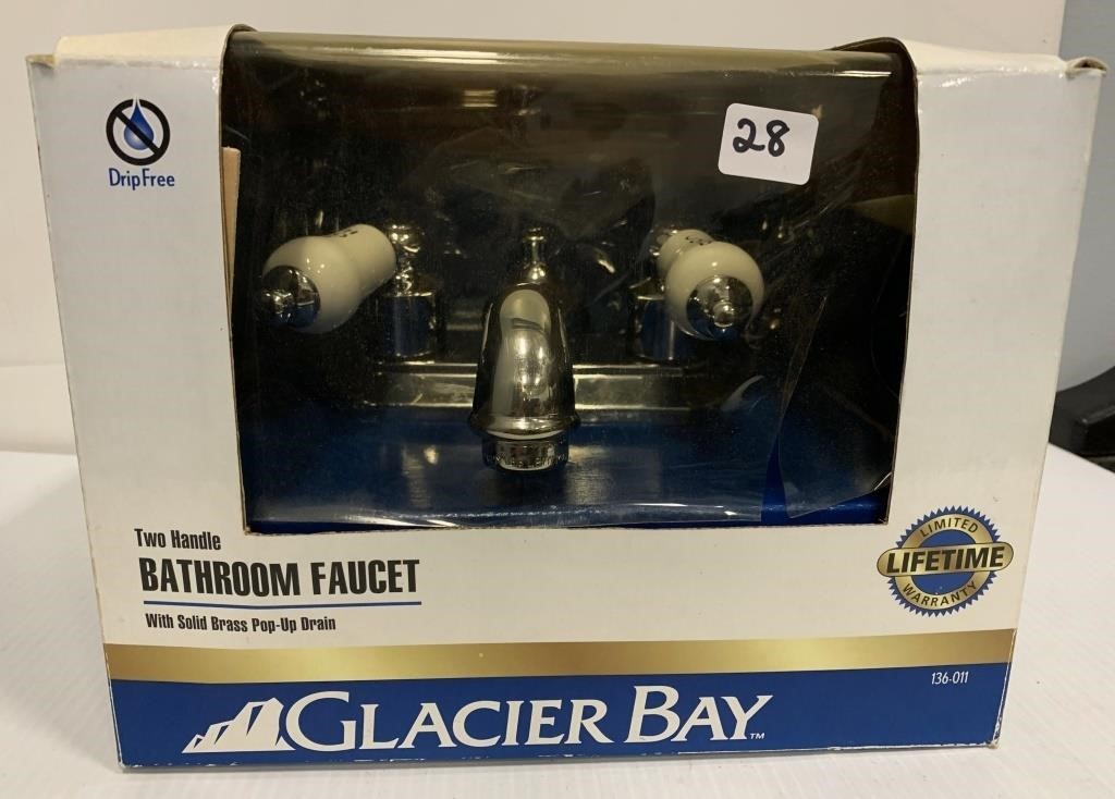 Glacier Bay Bathroom Faucet
