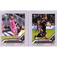 (2) 2024 Lionel Messi Cards