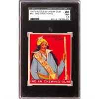 1947-48 Indian Gum #82 Sgc 7.5