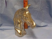 Metal horse bookend