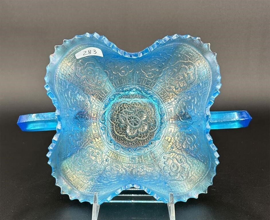 Persian Medallion bonbon - celeste blue