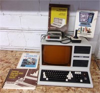 1981 Radio Shack TRS-80 model 4 micro computer.