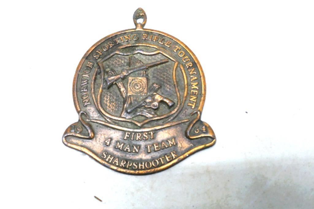 1964 Norwich Riffle Tournament 1st Prize