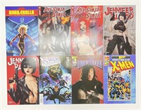 (8) X COMIC BOOKS