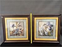 2 Triple Matted Signed Lithographs 35 x 35