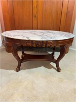 Marble Top Coffee Table