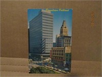 Postcard Picture Downtown Oakland Posted 1960