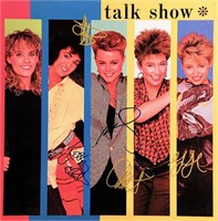 The Go- Go's Talk Show signed album