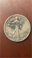 1929-S Walking Liberty half dollar